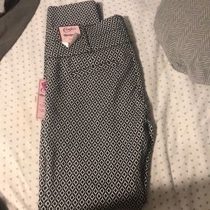 brand new patterned capris